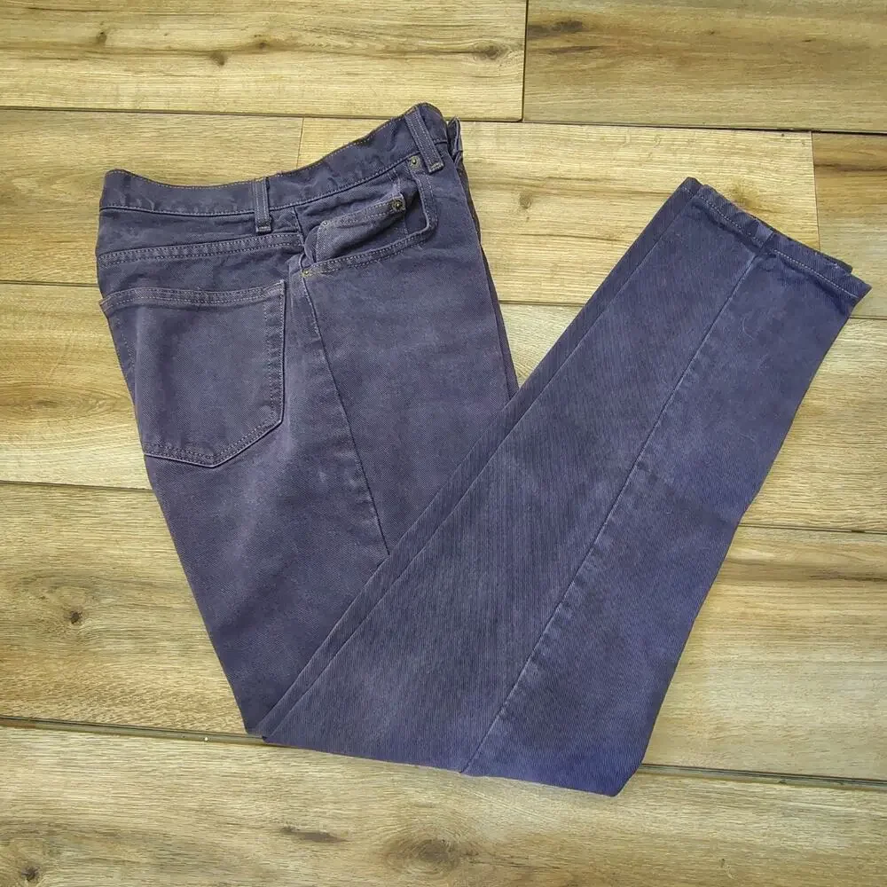 Gap 90s Vintage Heavyweight Indigo Mom Jeans High Rise Tapered Womens 6 Long USA